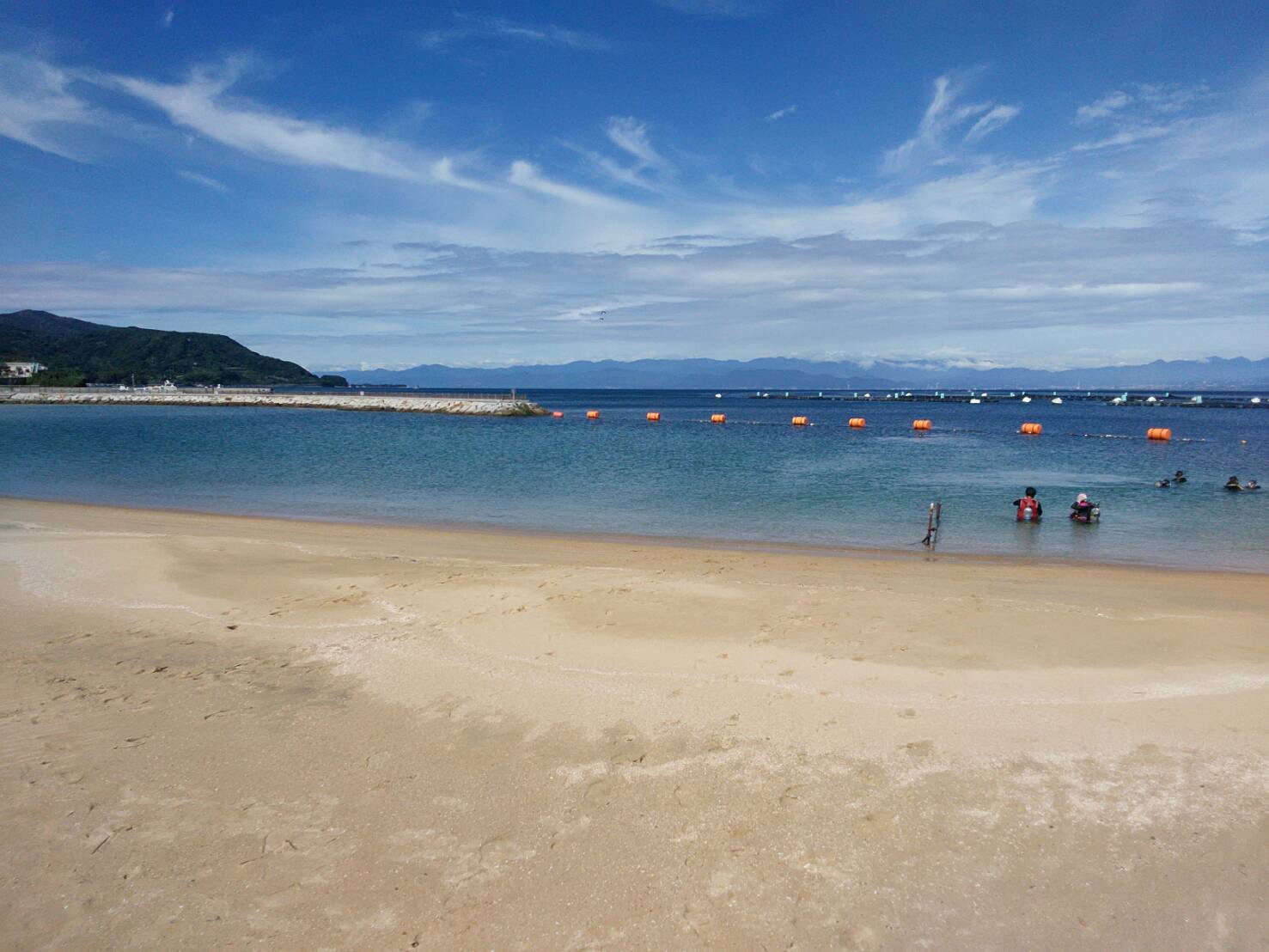 海が青くて最高でした〜(^^)♪